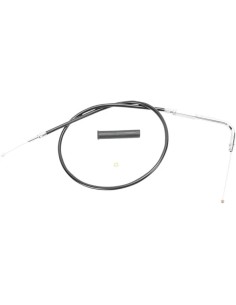 Schwarzes Vinylkabel