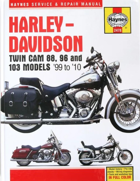 HAYNES Handbücher für Harley Davidson FLHRCI 1450 EFI 1999-2006