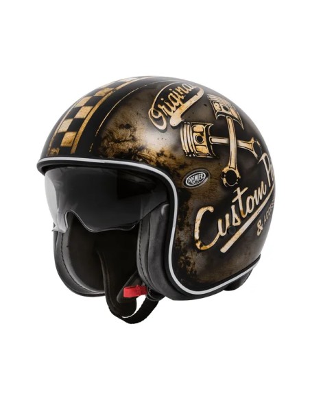 PREMIER HELMETS Open Face - HELMET VINTAGE OP 9BM MD