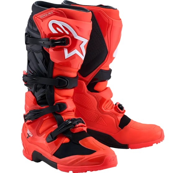 ALPINESTARS(MX) Offroad - BOOT TECH 7 ENDURO RED FLUO BL