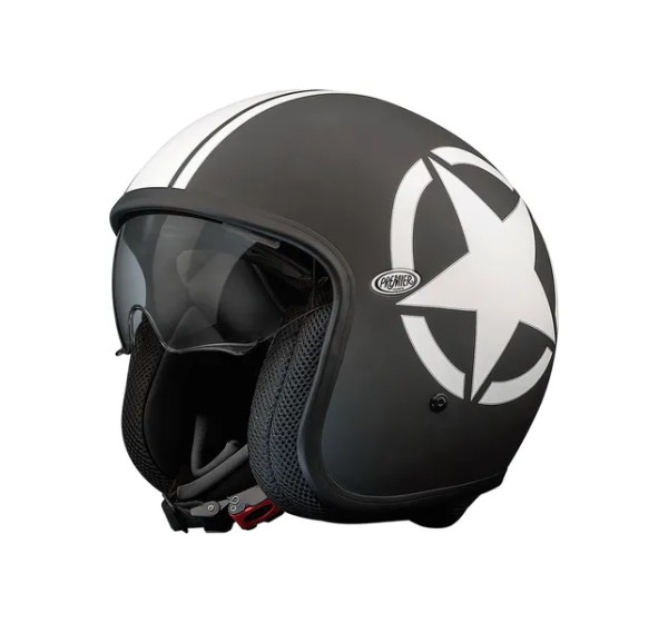 PREMIER HELMETS Open Face - HELMET VINTAGE SG 9BM XS