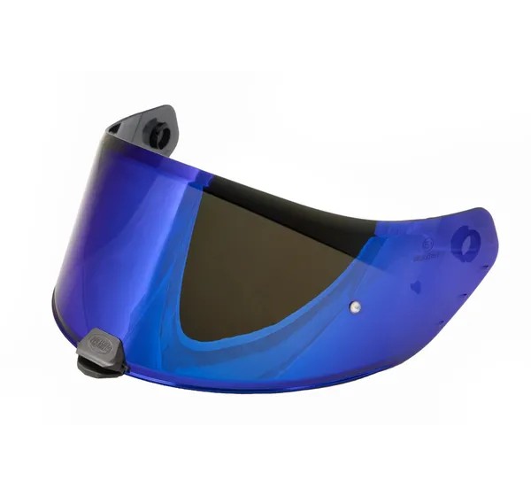 PREMIER HELMETS Visiere & Blenden - VISOR HYPER/DEVIL BLUE CHROMED
