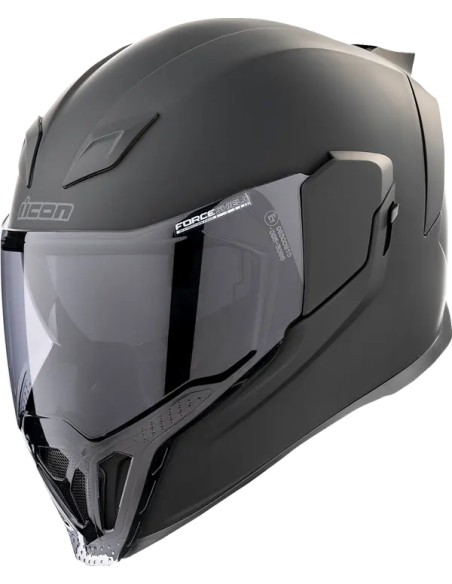 ICON Integralhelm - HELMET AIRFLITE DARK RUB BLACK