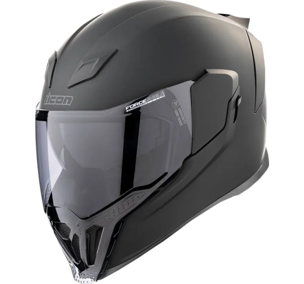 ICON Integralhelm - HELMET AIRFLITE DARK RUB BLACK