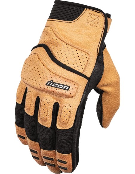 ICON Straße - GLOVE SUPERDUTY3 CE TAN 3X