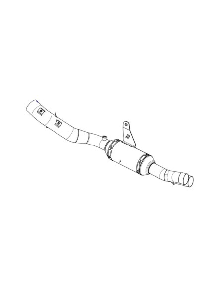 AKRAPOVIC Krümmer & Mittelrohre - LINK PIPE SS
