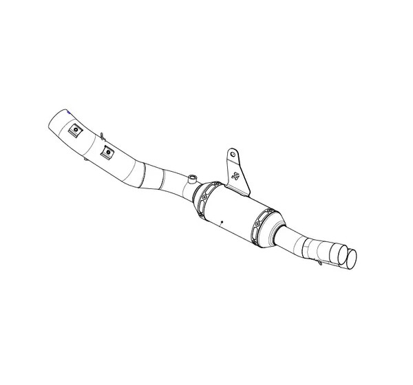 AKRAPOVIC Krümmer & Mittelrohre - LINK PIPE SS
