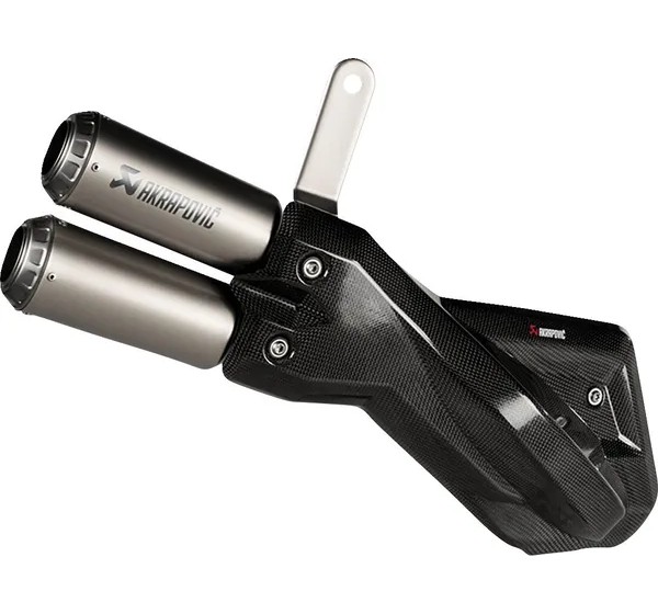 AKRAPOVIC Endschalldämpfer für DUCATI MULTISTRADA V2 950 ABS 2022-2024