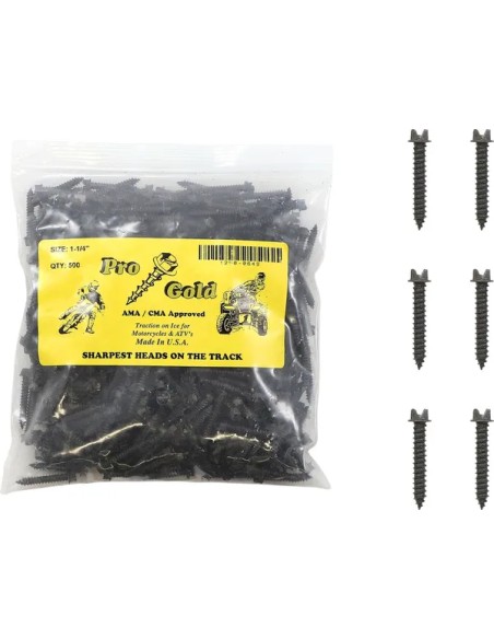 GOLD SCREWS Traktionsprodukte - SCREWS PRO GOLD 1-1/4 500