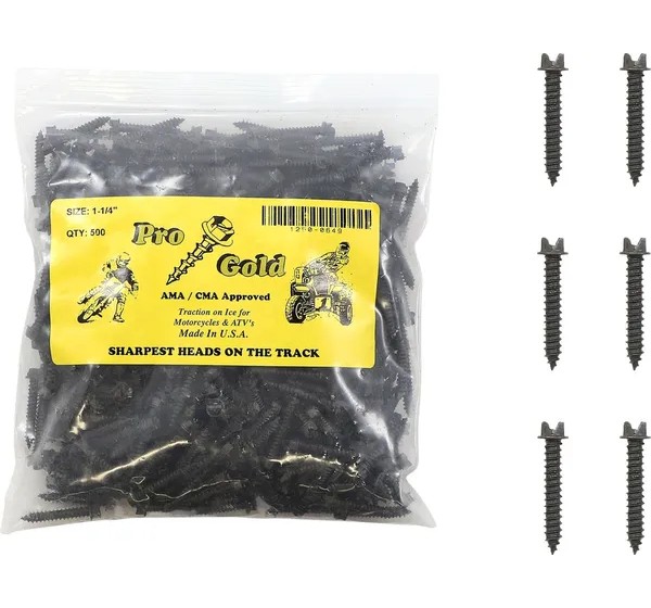 GOLD SCREWS Traktionsprodukte - SCREWS PRO GOLD 1-1/4 500