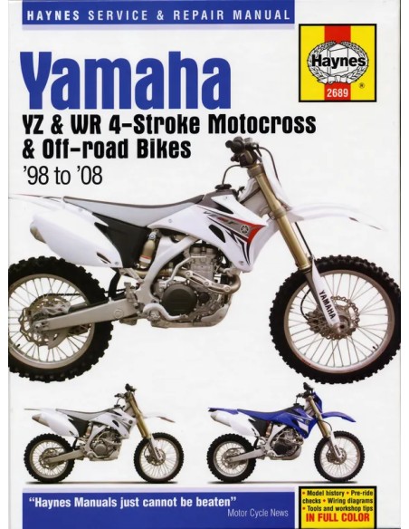HAYNES Handbücher für YAMAHA WR 250 F 2001-2008