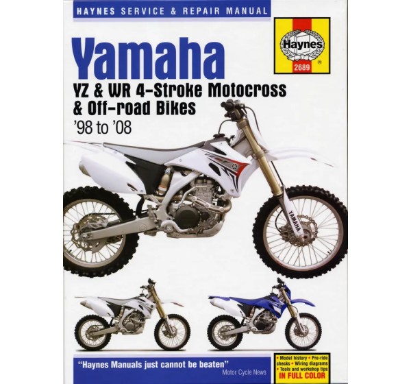 HAYNES Handbücher für YAMAHA WR 250 F 2001-2008