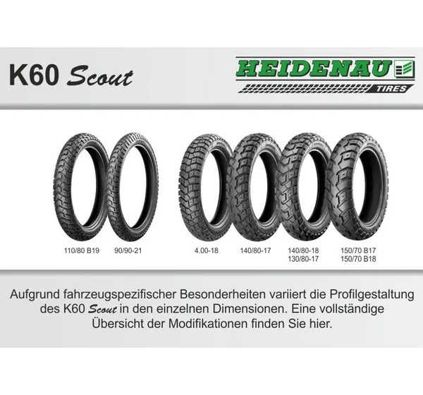 HEIDENAU Reifen - Detailansicht