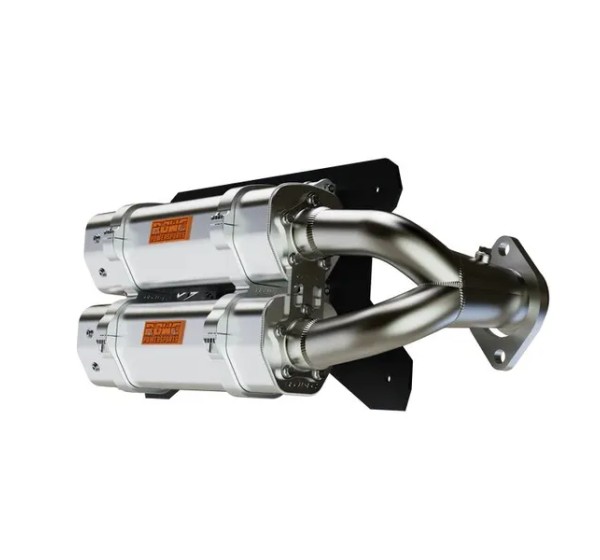 RJWC POWERSPORTS Endschalldämpfer - Einbaubeispiel