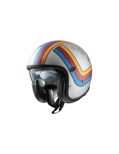 PREMIER HELMETS Open Face - HELMET VINTAGE PLATINUM EX77BM