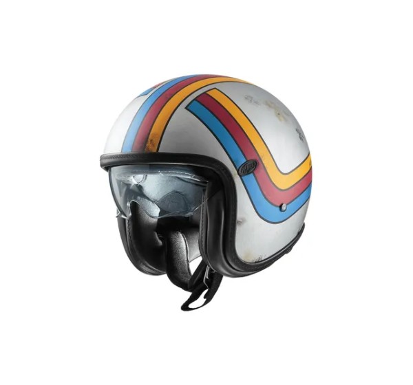 PREMIER HELMETS Open Face - HELMET VINTAGE PLATINUM EX77BM