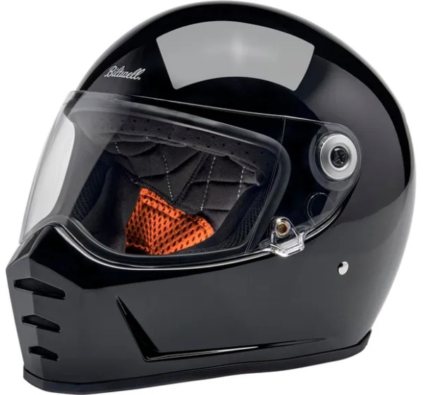BILTWELL Integralhelm - HELMET LANE SPLITTER GLOSS BLA
