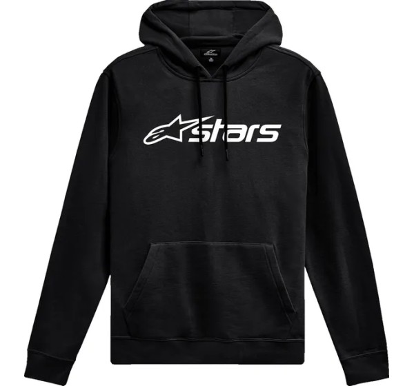 ALPINESTARS Hoodies, Sweatshirts & Jacken - HOODIE PO BLAZE BLK/WHT V3 XXL