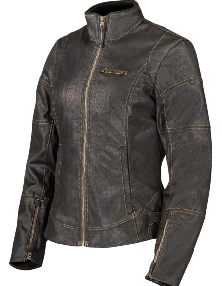 ICON Jacken - JACKET WM TUSCADERO3 BLACK 2X