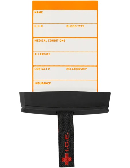 ICON Zubehör - I.C.E. CARD/HOLDER BLACK