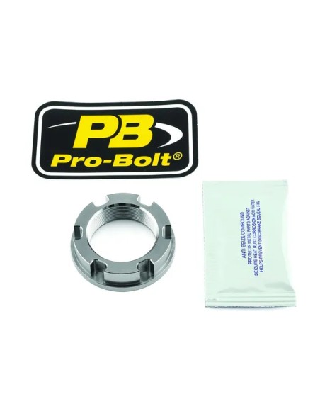 PRO BOLT Querlenker - NUT SWINGARM AXLE 30X1.00 TI