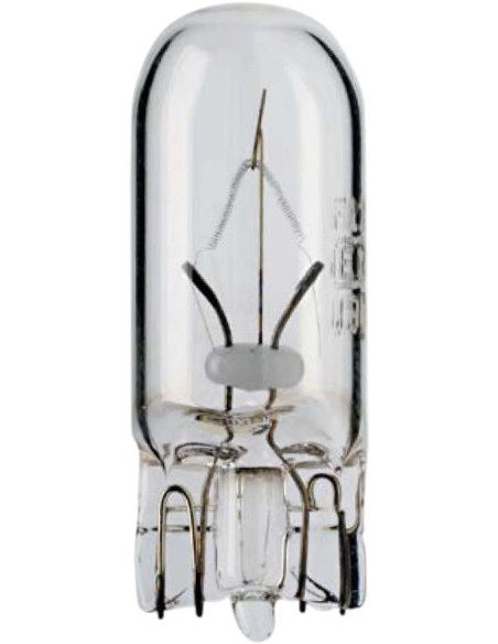 FLOSSER Glühbirnen - BULB 12V 2W T10 W2 1x9 5d 10PK