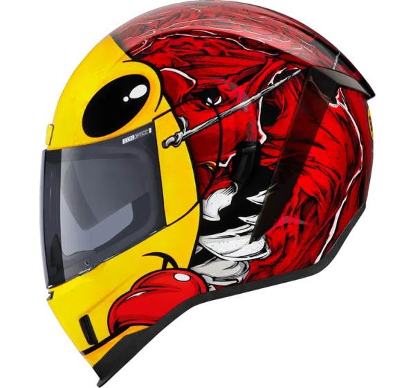 ICON Integralhelm - Einbaubeispiel