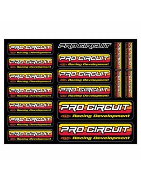 PRO CIRCUIT Dekorsätze & Aufkleber - Detailansicht