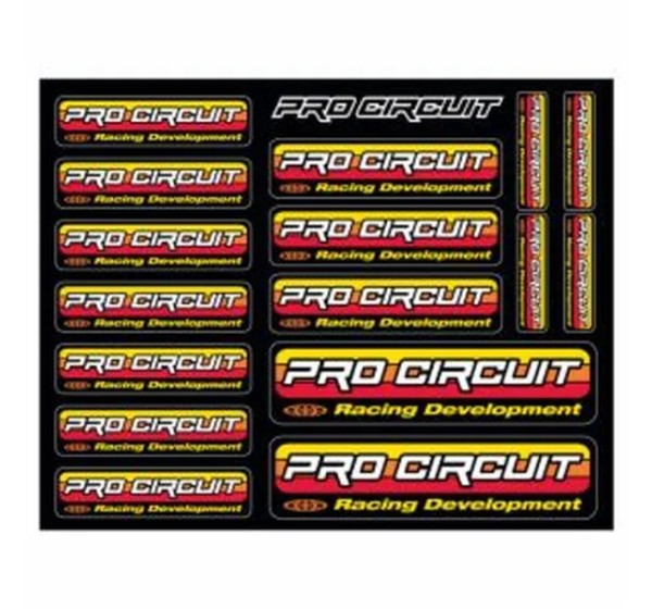 PRO CIRCUIT Dekorsätze & Aufkleber - Detailansicht