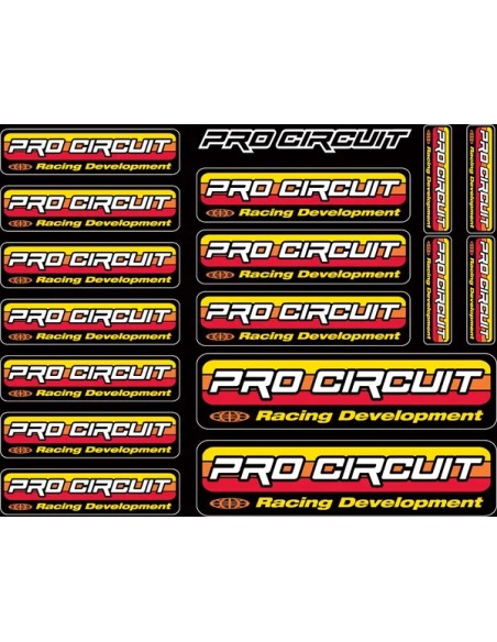 PRO CIRCUIT Dekorsätze & Aufkleber - Einbaubeispiel