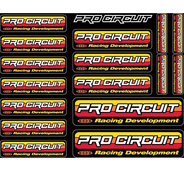 PRO CIRCUIT Dekorsätze & Aufkleber - Einbaubeispiel