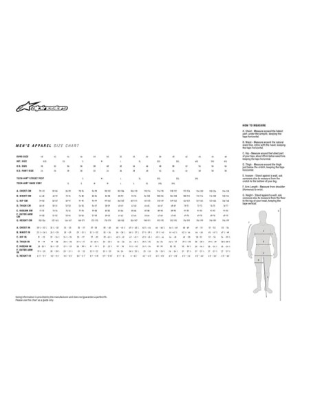 ALPINESTARS Jacken - Einbaubeispiel