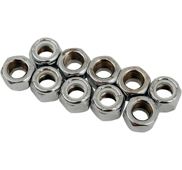 DRAG SPECIALTIES Allgemeines Zubehör - 5/16-24 CHR NYLN NUT