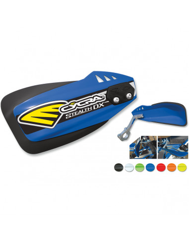 CYCRA STEALTH DX HANDPROTEKTOREN RACER PACK / BLAU