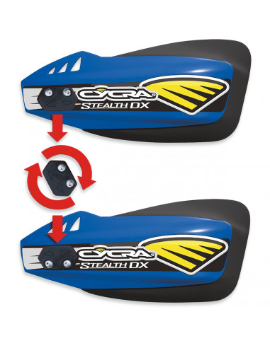 CYCRA STEALTH DX HANDPROTEKTOREN RACER PACK / BLAU Bild 2 CYCRA STEALTH DX HANDPROTEKTOREN RACER PACK / BLAU Bild 2