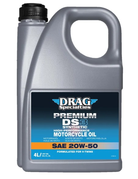 DRAG SPECIALTIES OIL Öl- und Schmierstoffe - OIL E-DRAG 20W50 SYN 4L