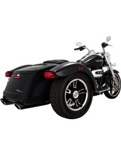 Twin Slash Slip-On Schalldämpfer