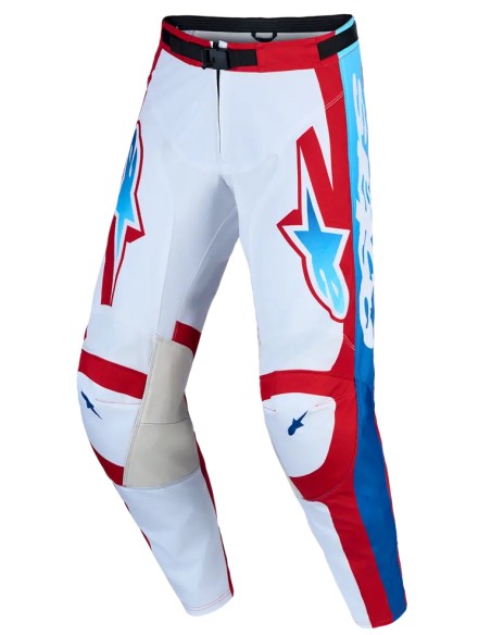 ALPINESTARS(MX) Hosen - PANT RACER HUNT WHT/RED/BLU 44