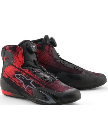 ALPINESTARS (ROAD) Straße - SHOE CELER VENTED BLACK/RED 14