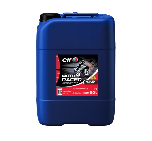 ELF Öl- und Schmierstoffe - OIL MOTO 4 RACER 5W-40 DE ADV