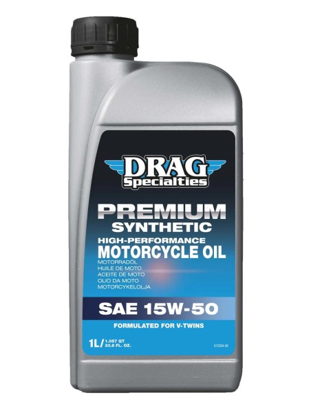 DRAG SPECIALTIES OIL Öl- und Schmierstoffe - OIL E-DRAG 15W50 SYN 1L