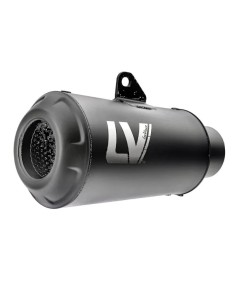LV-10 Schwarz Endschalldämpfer
