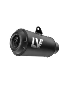 LV-10 Schwarz Endschalldämpfer