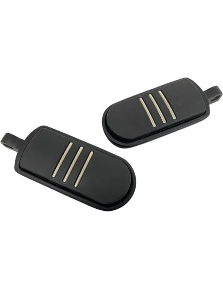RIVCO PRODUCTS Fußrasten - PEGS CUSTOM MATTE BLK