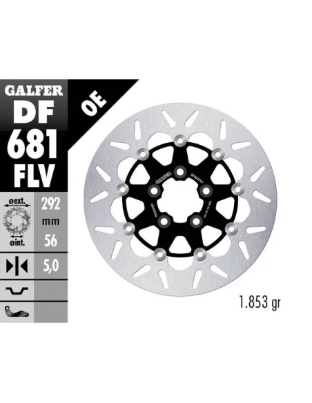 GALFER Bremsscheiben - Detailansicht