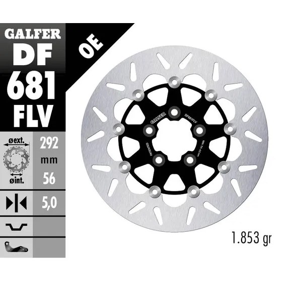 GALFER Bremsscheiben - Detailansicht