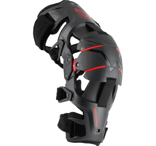 ALPINESTARS(MX) Knieprotektoren - KNEEBRACE RK-1 PLASMA BLK/RD L