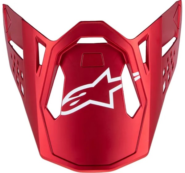 ALPINESTARS Visiere & Blenden - VISOR SM10 FLOOD RED