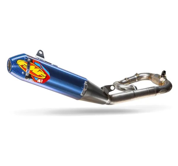 FMF Komplettanlagen - EXHAUST 4.1 ANTI W/TI MGBM BLU