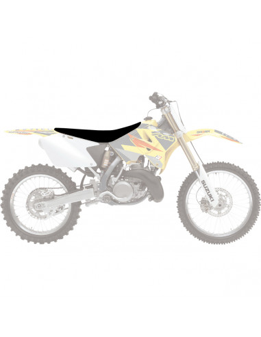 BLACKBIRD RACING PYRAMID Sitzbankbezug SUZUKI schwarz Bild 2 BLACKBIRD RACING PYRAMID Sitzbankbezug SUZUKI schwarz Bild 2